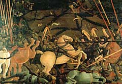 рис 6. картина Паоло Учелло 'Битва при Сан Романе', фото, фотография