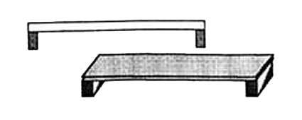 Схема снарядом для прыжков в длину, рисунок картинка