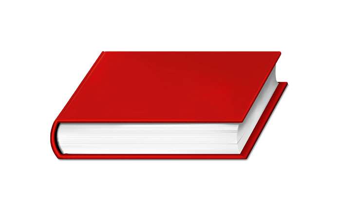 Красная книга, рисунок клипарт