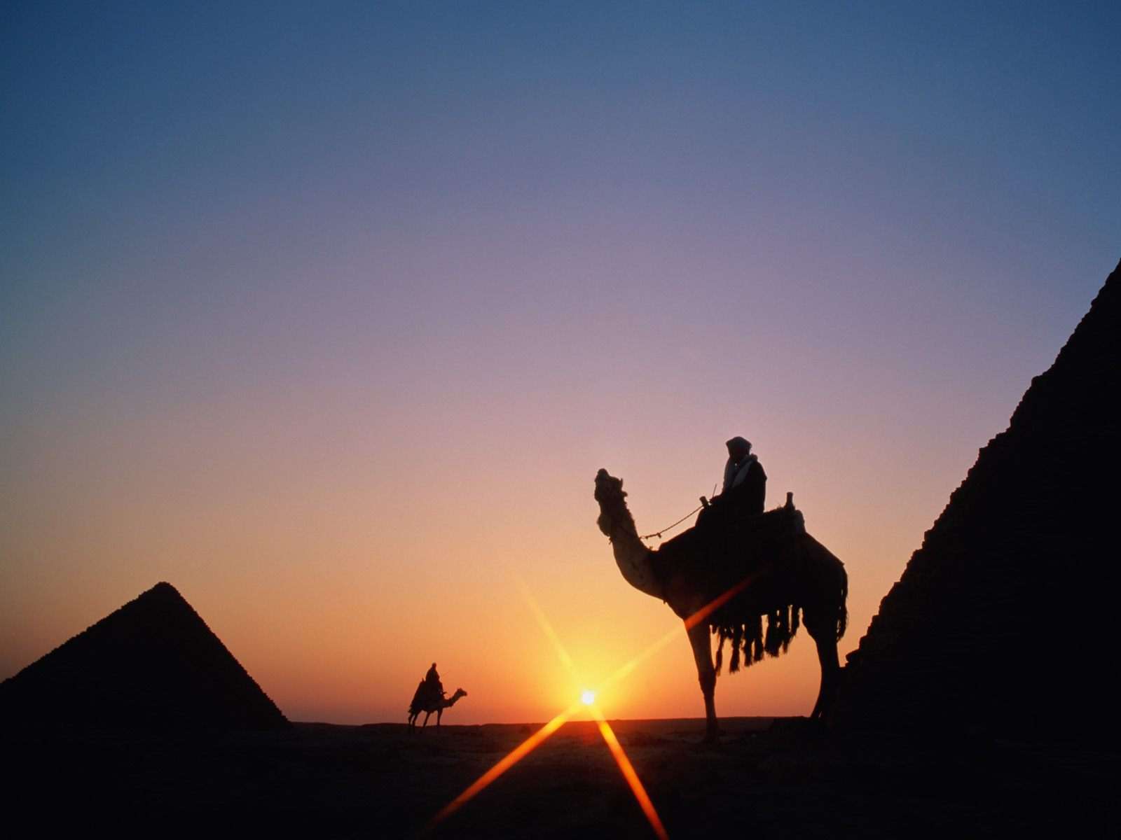 Закат в Египте