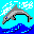 дельфин иконка, icon